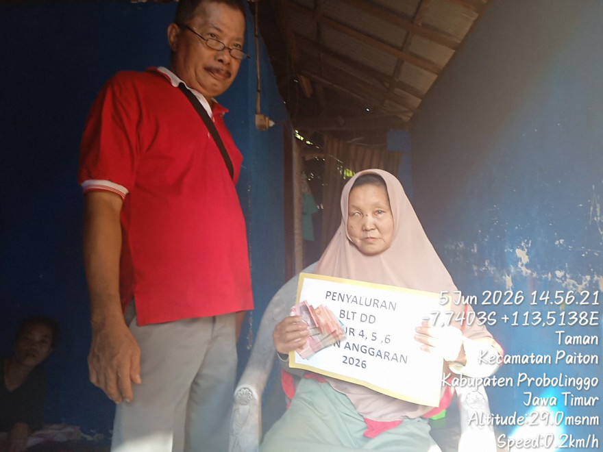 Penyaluran BLT DD salur 4,5,6 TAHUN 2026